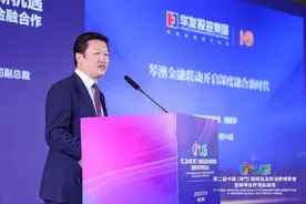 华发投控集团副总裁杨振宇：发挥琴澳金融创新排头兵作用，推动琴澳金融联动深度融合图片