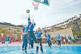 姑妈篮球赛  快乐又酣畅（建设体育强国）图片