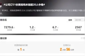 热搜！知名餐饮品牌摊上事，一公司订餐51份后超20人食物中毒？当地卫健委已介入！店长：已报警，若确实有责任会承担图片