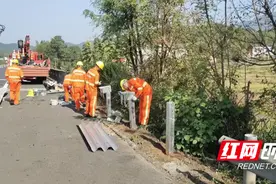 更安全！新型护栏在株洲高速亮相图片