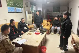 梅江区江南街道：政审家访“面对面”，严把征兵质量关图片