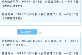 寒假过半，河南18地市开学时间来了→图片
