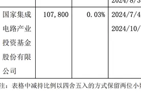 大基金一期拟减持国芯科技、燕东微   仍持有28家A股公司股份图片
