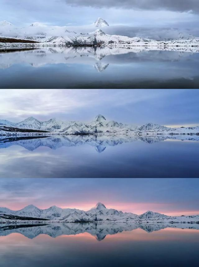 冬天的贡嘎才是真绝色！