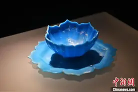 （寻味中华 | 文博）元代蓝莲盏：比金杯银盏更珍稀图片