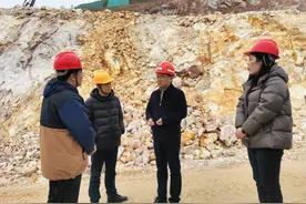 徐宁深入新街镇马山矿区走访服务企业图片