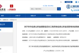 事关公积金贷款，上海发文！图片