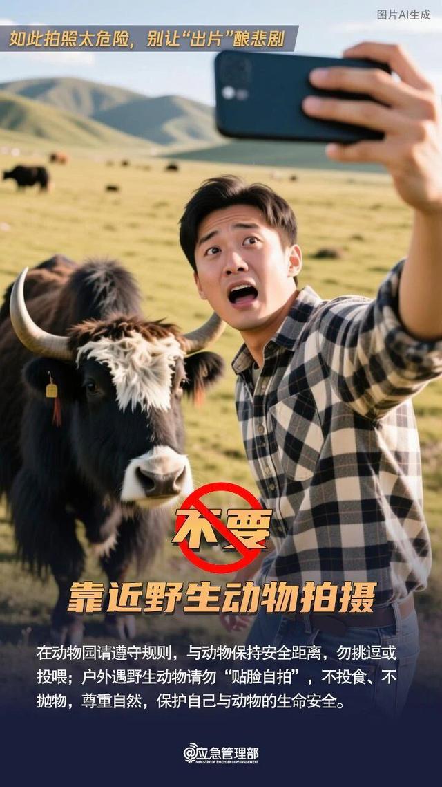 @假期出游的你 打卡照虽美 但这些“出片”方式不可取