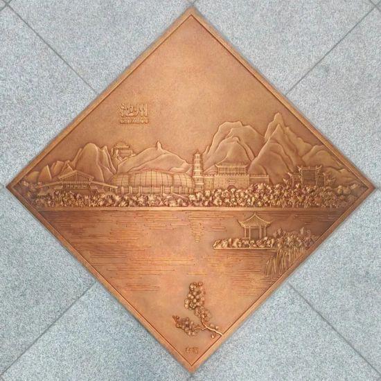 荟萃长三角地标和美景 方厅水院廊桥地刻已亮相