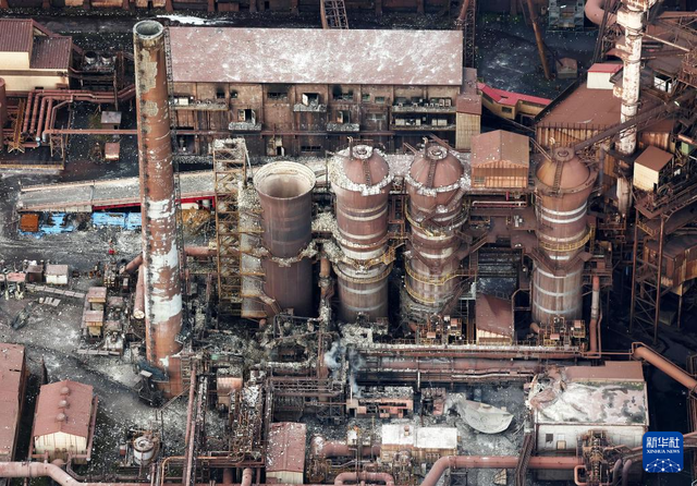 日本北海道一工厂发生爆炸并引发火灾