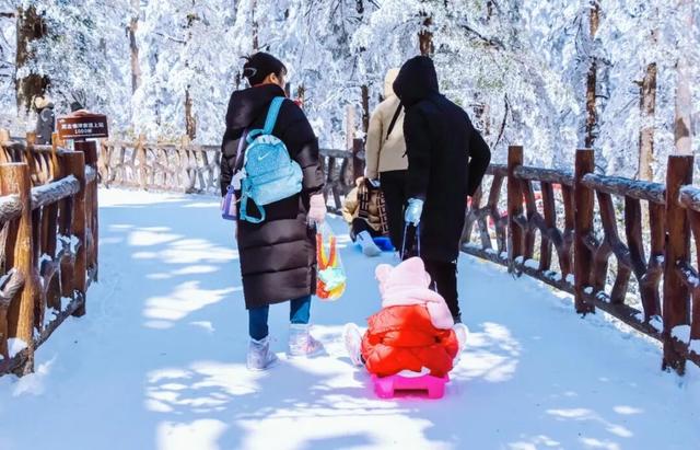 谁还没冲？快来瞧瞧冬日瓦屋山有多好玩！