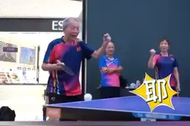潮评丨杭州大爷打乒乓火出圈 每个人都是亚运盛会参与者图片