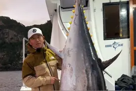 邓刚钓700斤金枪鱼被质疑造假，本人回应图片