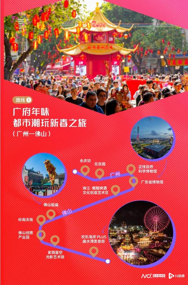 请到广东过大年！春节假期“粤式新潮流”10条线路任君选择