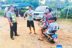 雷公马文明红黑榜 | 骑电动自行车不佩戴头盔，他们纷纷“上榜”！海南交警提醒→图片