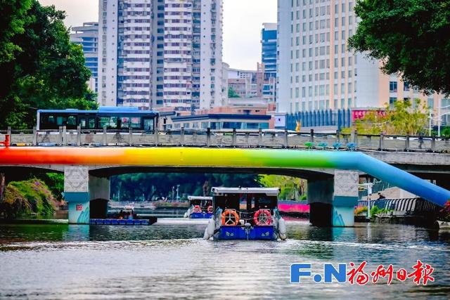 福州上新了丨12座桥梁，24幅彩绘！快来打卡福州“水上福道”！