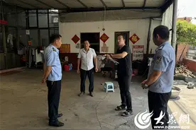 微山县傅村街道开展“九小场所”隐患排查“回头看”行动图片