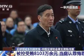 巨额受贿，操纵比赛……5起涉足坛反腐案一审宣判图片