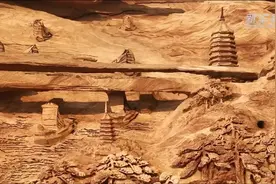 福建莆田：百米木雕《京杭大运河》江南卷完成粗坯创作图片