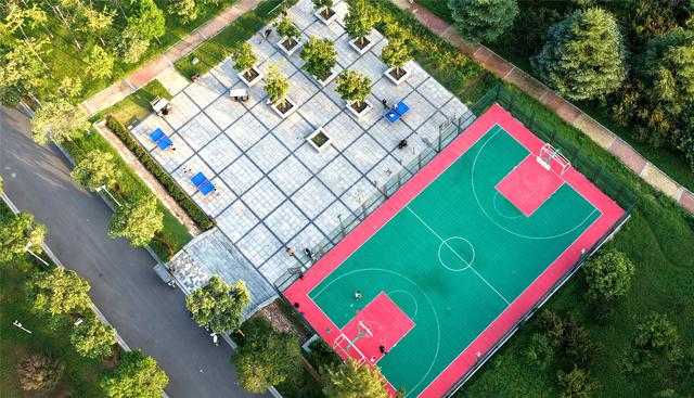 洛阳雨后城市氧吧美如画 孟津绿化工程织就生态锦