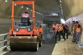 【关注】更方便、更安全啦！这处隧道慢车道维护工程即将完工图片