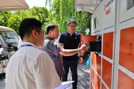 1分钟“满血复活”！萧山稳步推进快递电动车电池“以换代充”模式图片