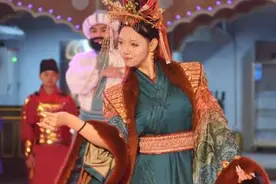 甘肃兰州：《风起大汉》沉浸式演艺街区开启游客穿越之旅图片