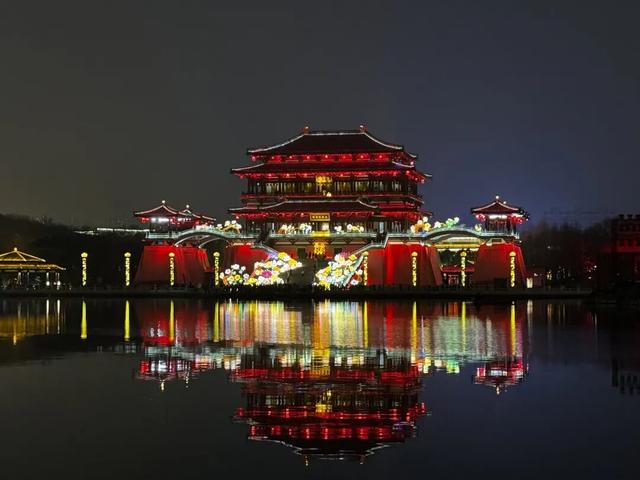 乘花船巡游，一夜看“尽”长安灯！