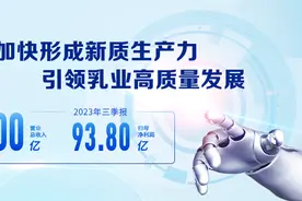 以新质生产力擎动乳业高质量发展 伊利三季报营收近千亿大关 创新提速液奶Q3逆袭走强图片