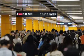 清明小长假，广州轨道交通运客2527.4万人次图片