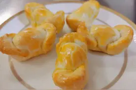 酥香美味的“元宝酥”，可以在家这样学做图片