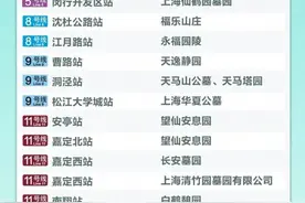清明上海地铁8线18站设接驳专线、多线延时加开图片