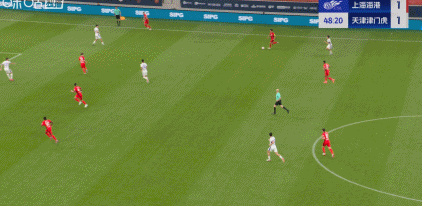 海港1-1津门虎丢榜首