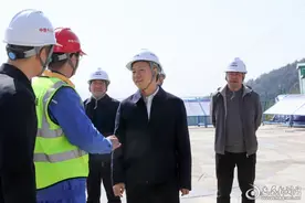 曾超群调研梅山灌区项目：全力打造“五个工程” 树立项目建设新标杆图片