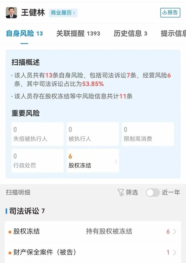 王健林“限高”措施已取消，知情人称系万达下属公司经济纠纷，或执行层信息不对称导致