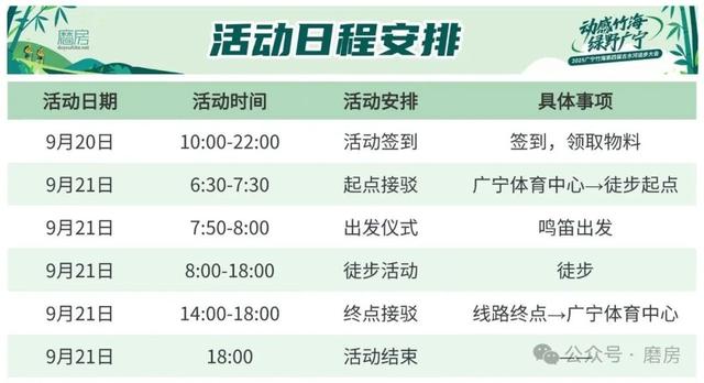 走啊！时间确定！肇庆这场徒步大会来了！