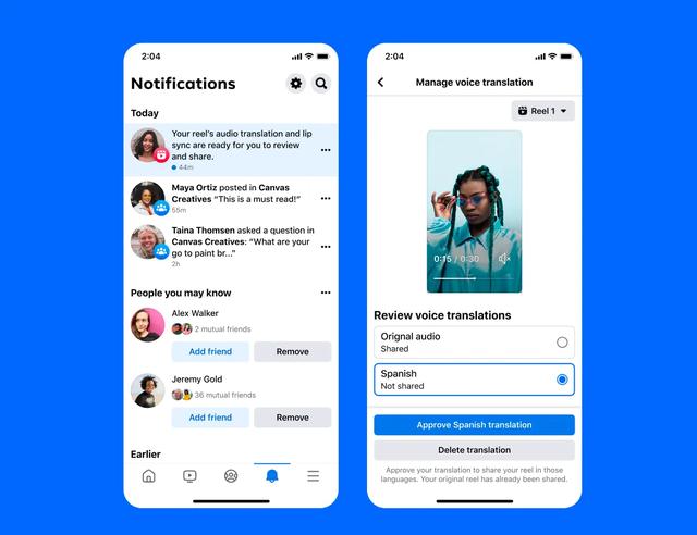 Meta向全球创作者推出AI语音翻译服务 首先支持英语和西班牙语