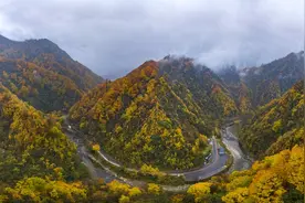 四川南江：米仓山秋色迷人图片