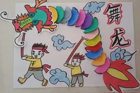 龙年绘画｜我的快乐寒假图片