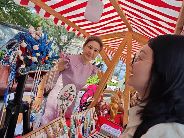 模式口古街迎来辽宁义县文化交流展