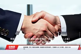 城投控股：第二大股东弘毅新一轮减持计划仍在进行，已减持9,261,903股，占比0.3661%视频封面