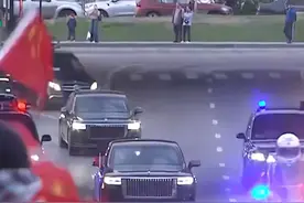 一见·高清大图聚焦：习近平主席抵达莫斯科，现场气氛热烈图片