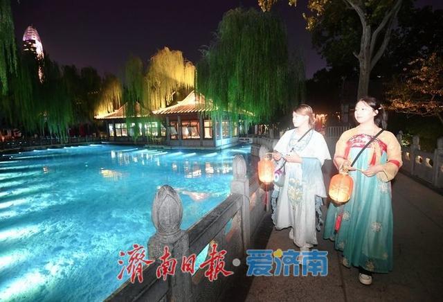国庆假期，泉城邀您“夜赏趵突画中游”