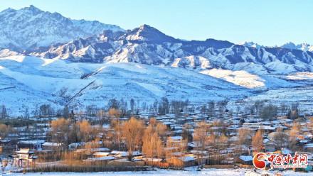 陇拍客丨冬日祁连山壮丽妖娆