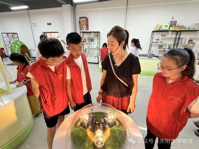“红色星火·少年接力”庆阳市博物馆第八届小小讲解员暑期研学之旅圆满举行