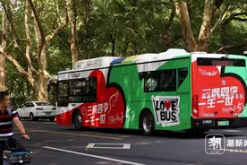 七夕，杭州1314中意巴士变装啦图片