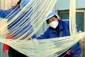 【新春走基层】礼县：传统手工挂面载满温暖与乡愁图片