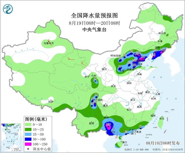 西北华北等地多降雨和对流天气