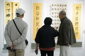 百余幅墨韵佳作亮相“大美西城”书法展图片