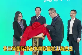 打造万亿产业集群 长三角国际绿色发展联盟成立图片